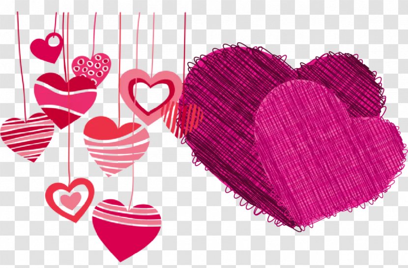 Valentine's Day Heart Clip Art - February 14 - Red Transparent PNG