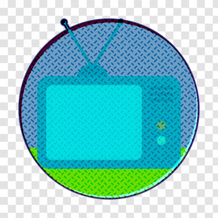 Box Icon Cable Mintie - Tv - Rectangle Turquoise Transparent PNG