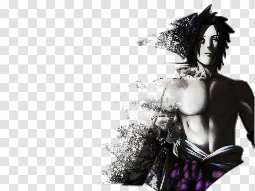 Sasuke Uchiha Desktop Wallpaper Naruto Fan Art - Flower Transparent PNG