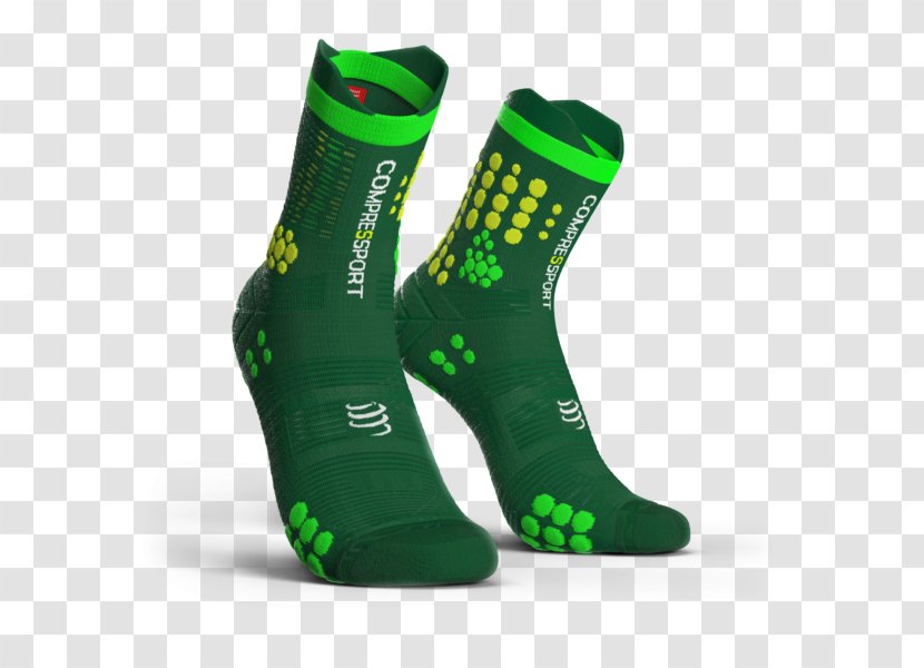 Trail Running Sock Stocking Racing - Greens Of Hickory Transparent PNG