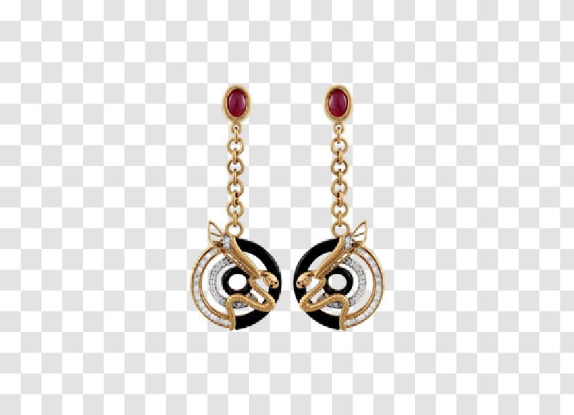 Earring Colored Gold Pearl Diamond - Earrings Transparent PNG