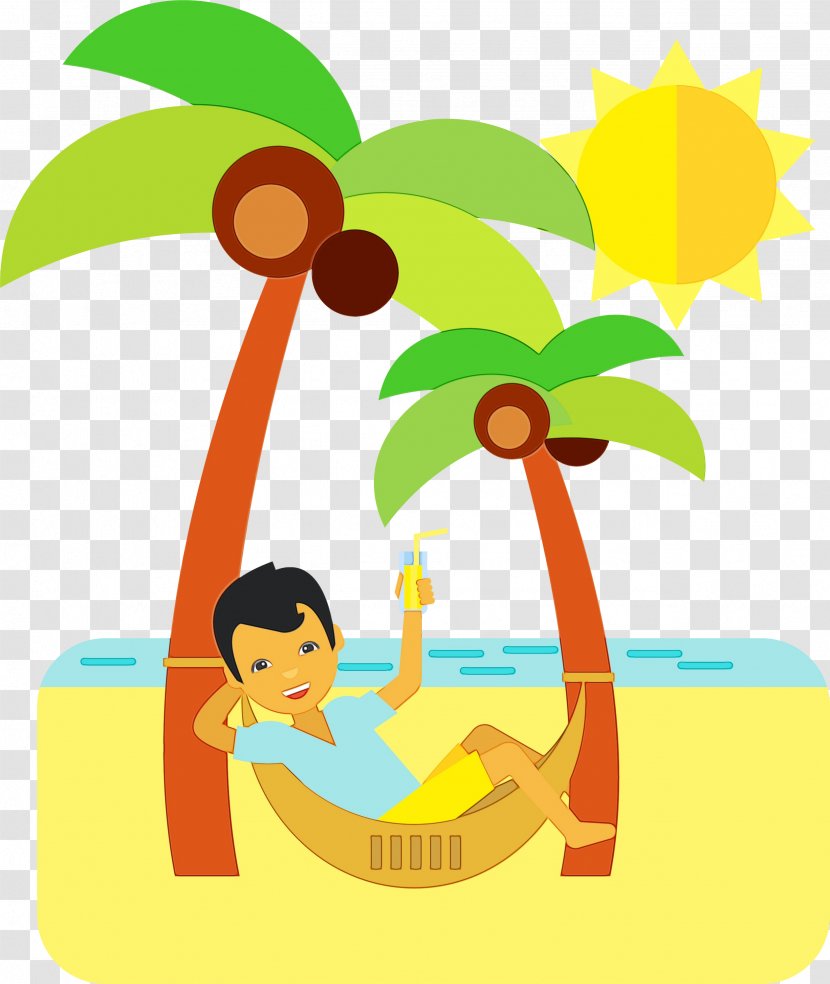 Palm Tree - Cartoon - Plant Transparent PNG