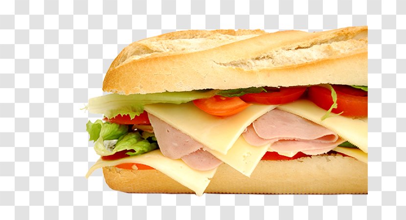 Bánh Mì Submarine Sandwich Breakfast Ham And Cheese Fast Food - Turkey Transparent PNG