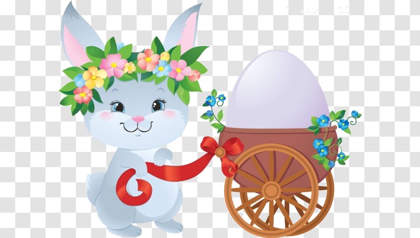 Easter Bunny Rabbit Illustration - Stock Photography - Cartoon Pull Eggs Transparent PNG