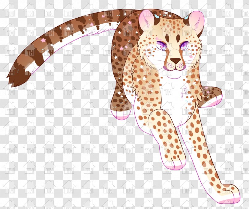Leopard Big Cat Cheetah Terrestrial Animal - Wildlife Transparent PNG