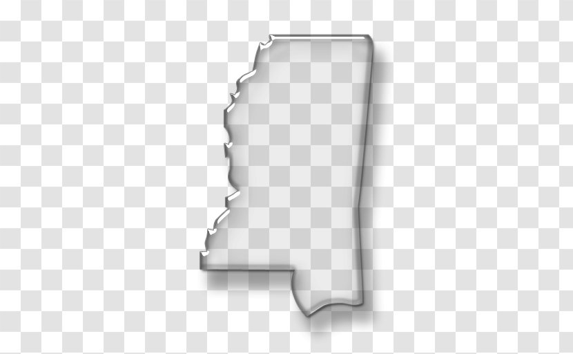 0 Mississippi Angle - White - Chancery Vector Transparent PNG