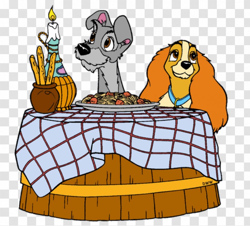Clip Art Lady And The Tramp Spaghetti With Meatballs Pasta Image - Shih Tzu - Swamp Fox Disney Actor Transparent PNG