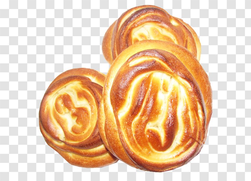 Cinnamon Roll Danish Pastry Viennoiserie Puff Bakery - Bun Transparent PNG