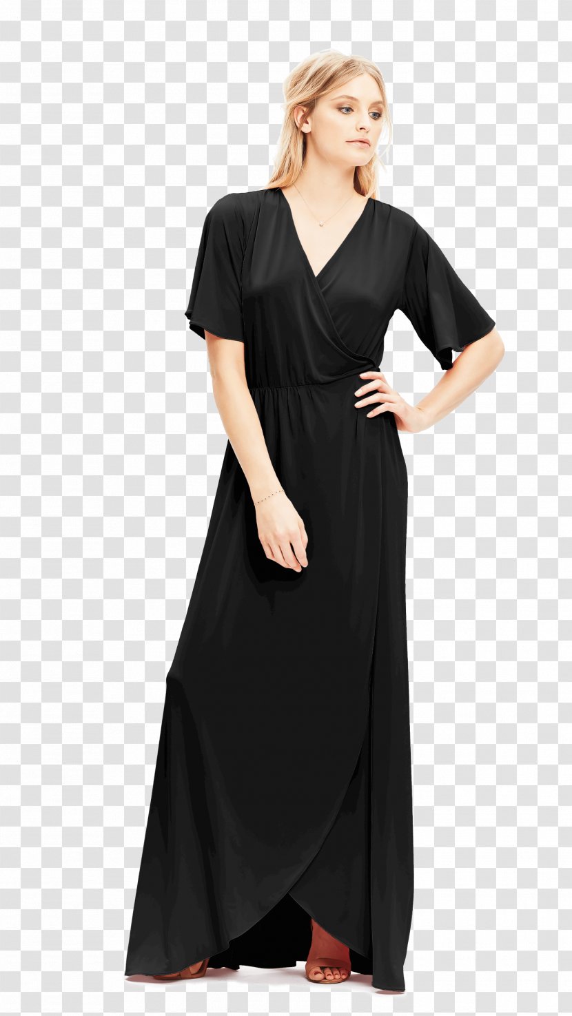 Bridesmaid Dress Gown Little Black Transparent PNG
