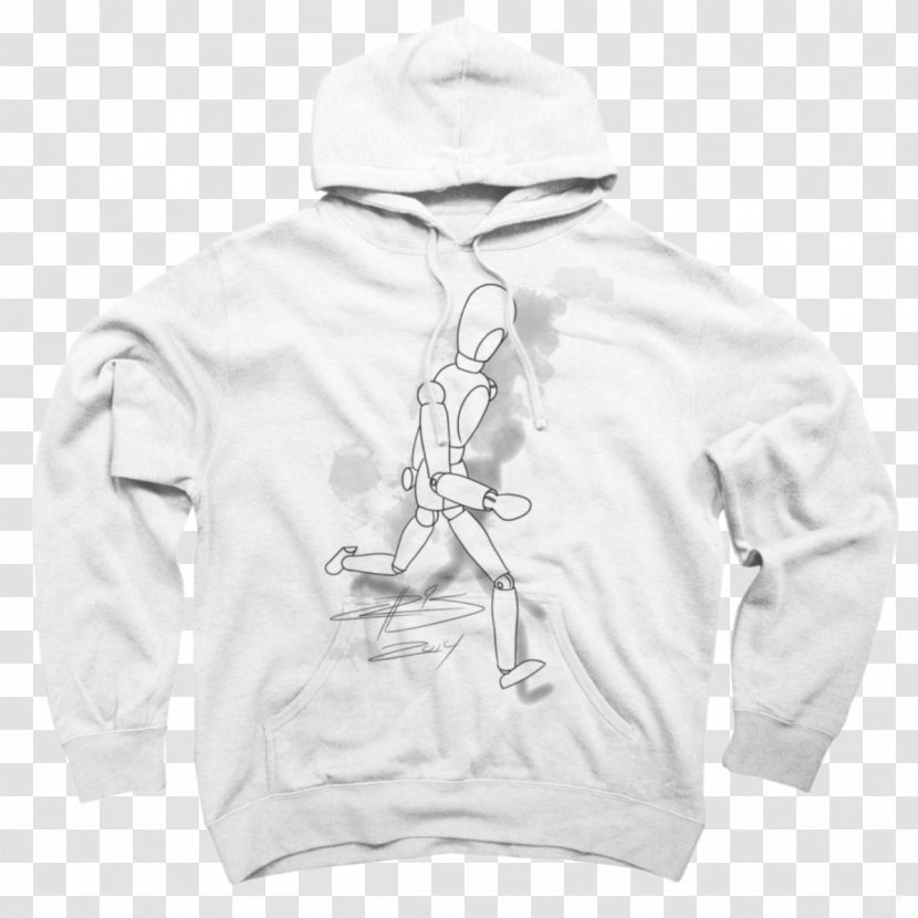 Hoodie T-shirt Zipper Sweater Adidas - Design By Humans Transparent PNG