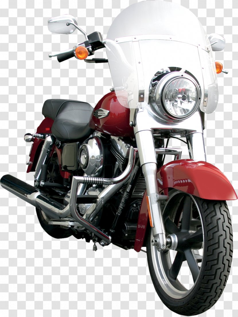 Harley-Davidson Super Glide Softail Motorcycle FL - Lindby Custom Transparent PNG