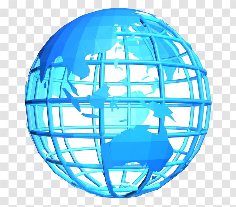 Earth Information Technology - Photography - Blue Round Frame Transparent PNG
