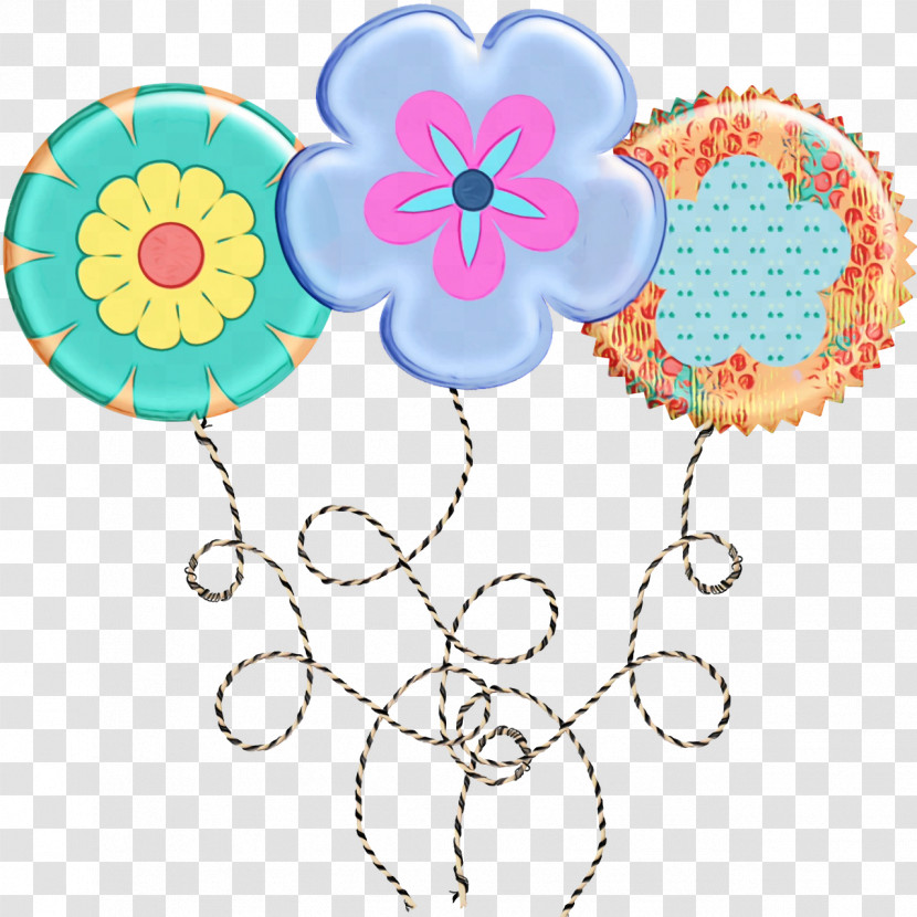 Balloon Circle Petal Flower Jewellery Transparent PNG