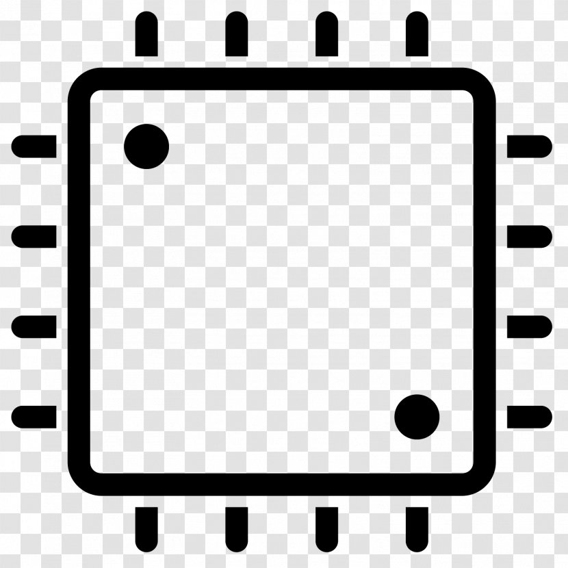 Central Processing Unit Integrated Circuits & Chips - Edge Transparent PNG