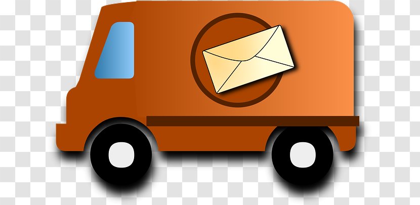Van Car Mail Truck Clip Art - Light Commercial Vehicle - Cliparts Cartoon Transparent PNG