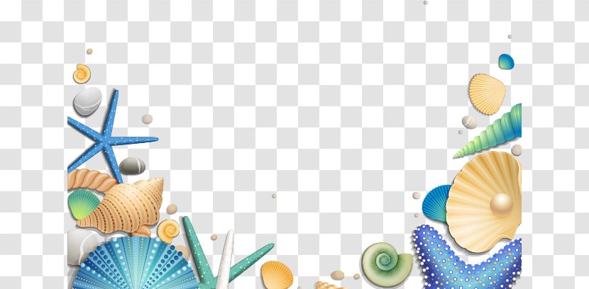Starfish Euclidean Vector Clip Art - Scalable Graphics - Decorative Sea Shells Transparent PNG