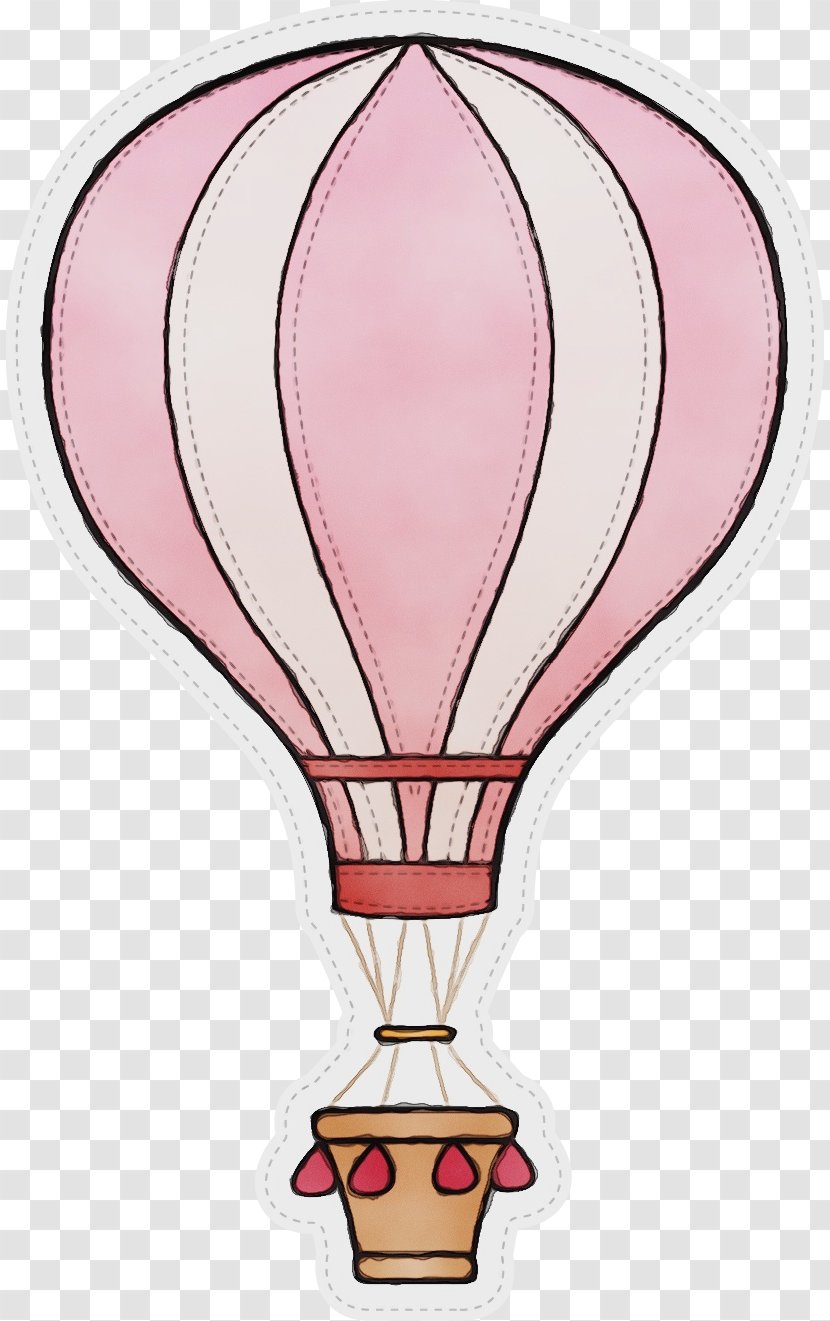 Hot Air Balloon Watercolor - Ballooning - Vehicle Transparent PNG