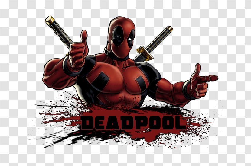 Deadpool Black Widow Superhero Color X-Men - Logo Transparent PNG