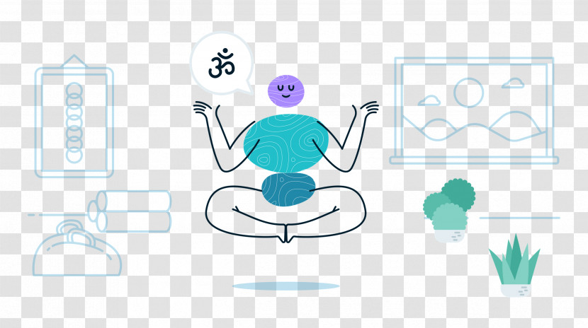 Meditating Transparent PNG