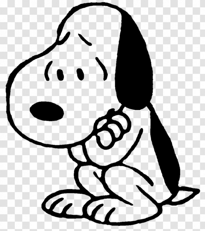 Snoopy Charlie Brown Woodstock Peanuts Sadness - Heart - Frame Transparent PNG