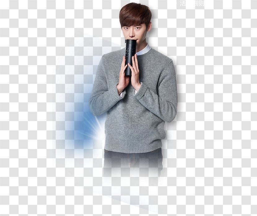 Microphone Outerwear Sweater Shoulder Jacket - Top - Lee Jong Suk Transparent PNG