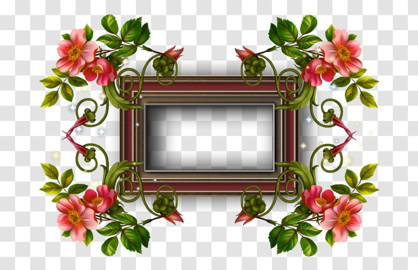 Picture Frames Floral Design Image Graphics - Flowering Plant - Ur Transparent PNG