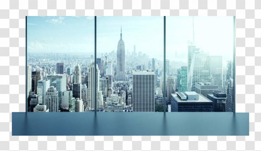 Manhattan Office Business Building Stock Photography - Company - The City 's FloorToCeiling Windows Transparent PNG