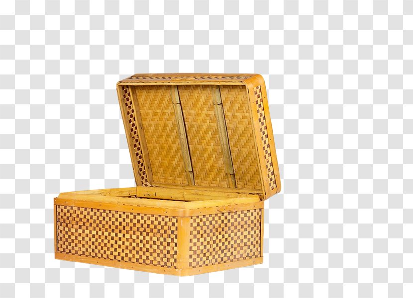 Furniture Wicker - Box - Cofre Transparent PNG