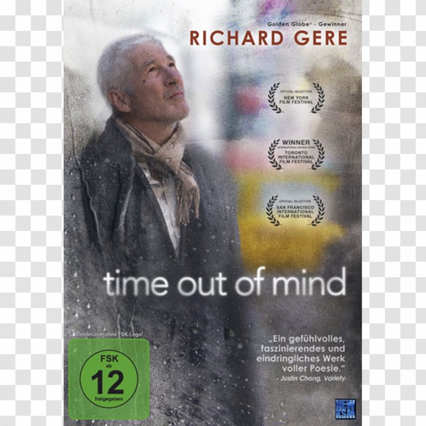 Time Out Of Mind Richard Gere DVD Blu-ray Disc Amazon.com - Text - Dvd Transparent PNG
