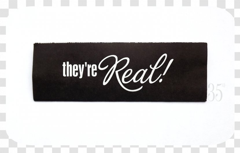 Benefit They're Real! Lengthening Mascara Cosmetics Brand - Label - Brown Transparent PNG