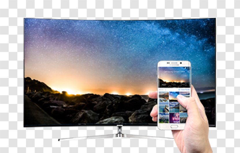 4K Resolution Samsung Ultra-high-definition Television LED-backlit LCD - Advertising - Continental Streamer Transparent PNG