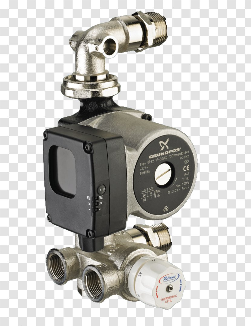 Underfloor Heating Circulator Pump System Heat - Air Source Pumps - Plastic Pipe Transparent PNG