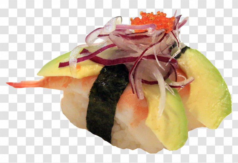 Sushi Garnish Dish Avocado Recipe - Vegetable Transparent PNG