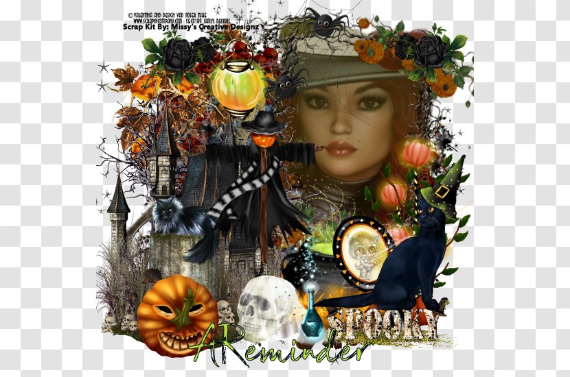 Halloween Witch Photomontage Party Citrus × Sinensis Transparent PNG