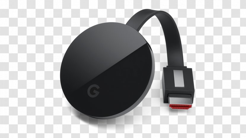 Google Chromecast Ultra Digital Media Player 4K Resolution High-dynamic-range Imaging - 2nd Generation Transparent PNG