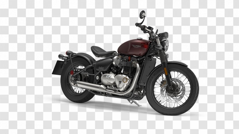Triumph Motorcycles Ltd Bonneville Bobber Salt Flats - T100 - Motorcycle Transparent PNG