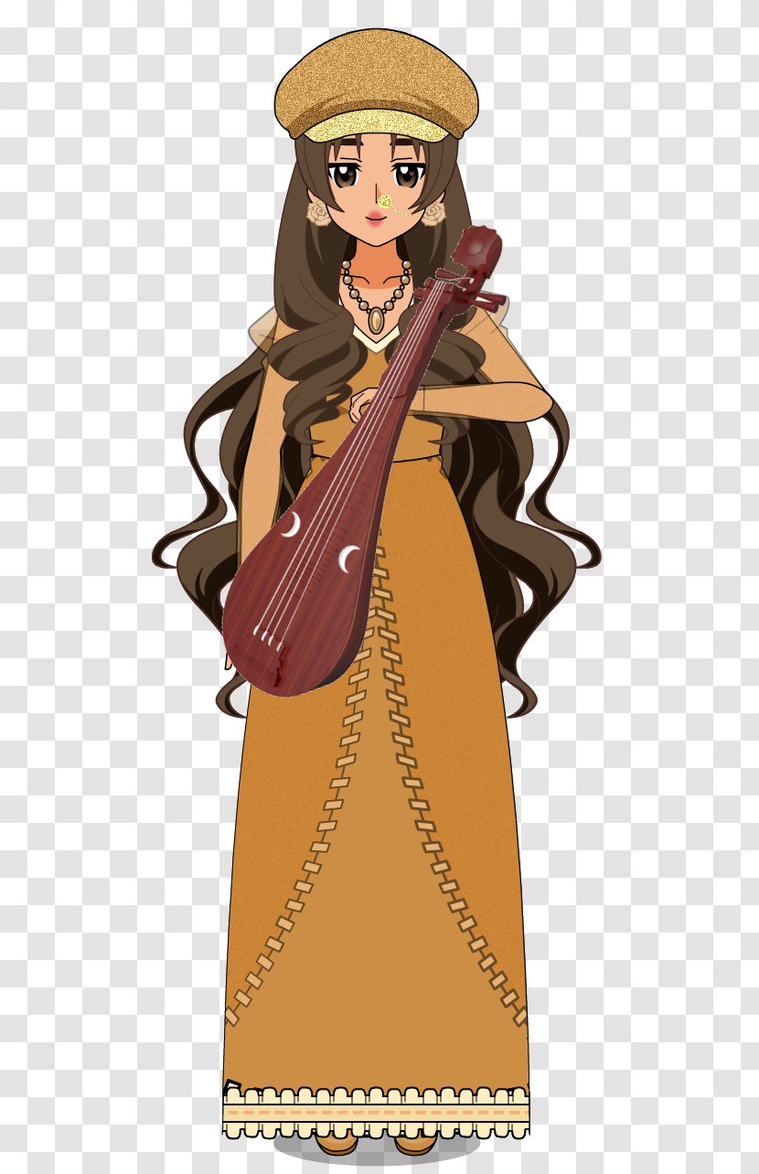 Costume Design Cartoon String Instruments - Inti Transparent PNG