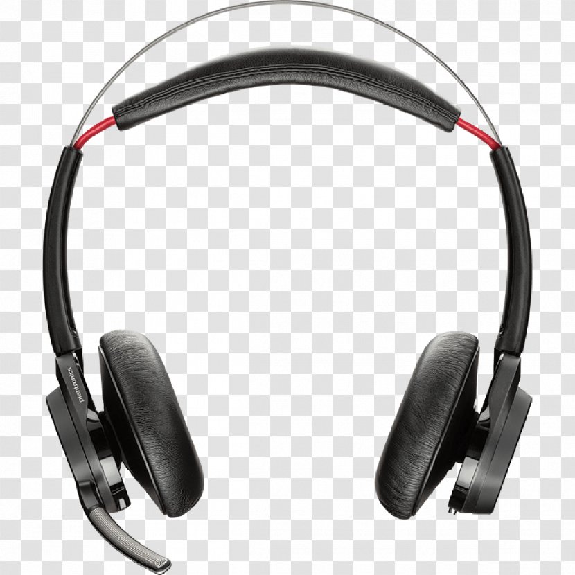 Plantronics Voyager Focus UC B825 Xbox 360 Wireless Headset Active Noise Control Transparent PNG