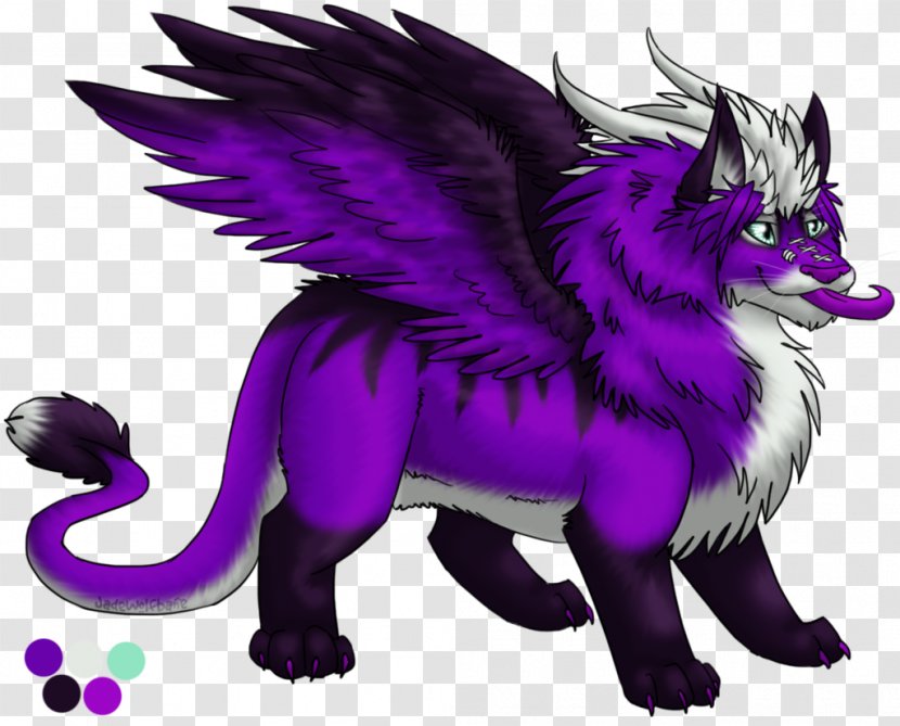 White Lion Black Panther Purple - Red Transparent PNG