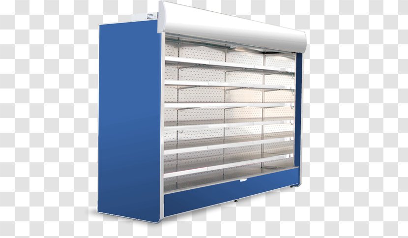 Bookcase Display Case Armoires & Wardrobes Shelf Refrigeration - Steel - Chiller Transparent PNG