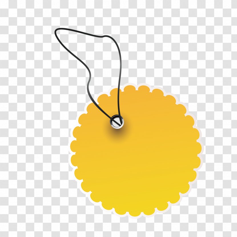 Business Child Water Testing - Stump Grinder - Yellow Round Vector Tag Decoration Transparent PNG