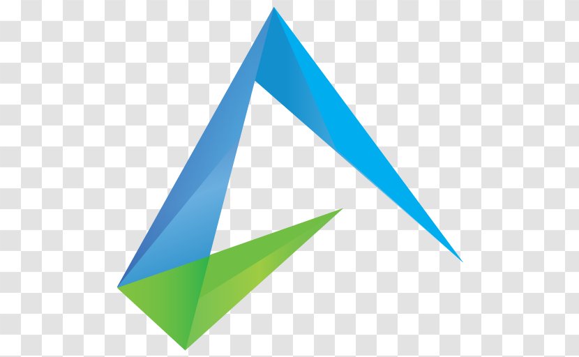 Triangle - Azure Transparent PNG