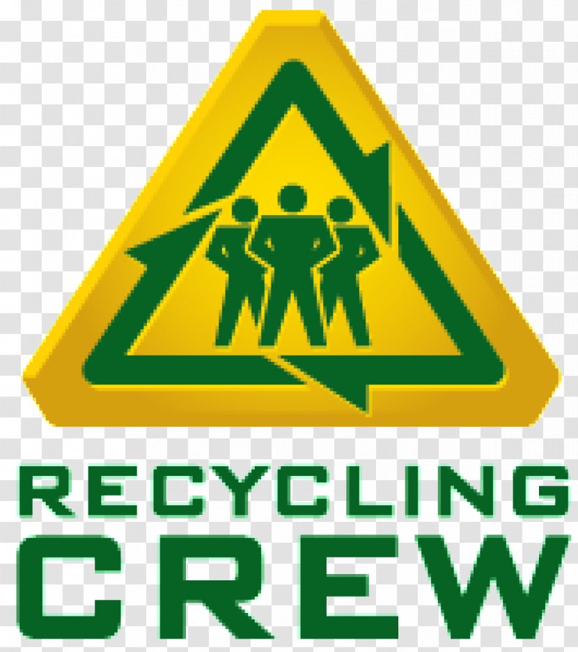 Recycling Crew, Inc. Symbol Brand Logo - Text - Green Transparent PNG