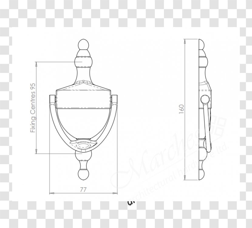 Line Angle Sketch - Structure - Door Knocker Transparent PNG