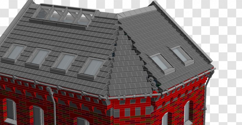 Roof Shingle Building Tiles LEGO - Brick Transparent PNG