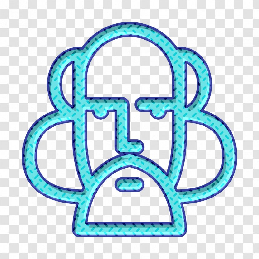 Avatar Icon Culture England - Face - Symbol Turquoise Transparent PNG