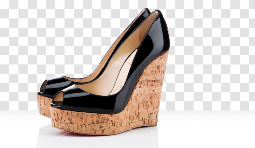 Sandal High-heeled Footwear Wedge Shoe Boot - Tbar - Louboutin Transparent PNG