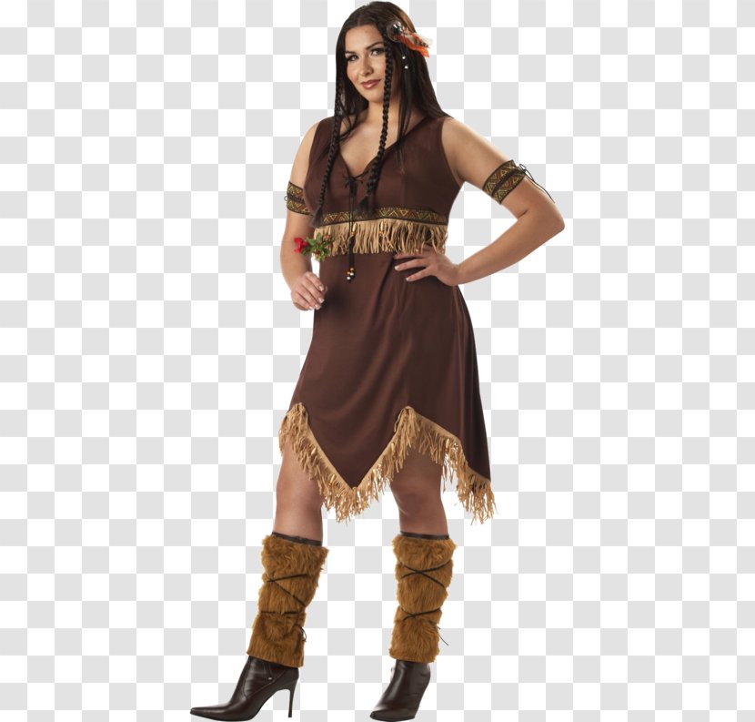 Halloween Costume Dress Plus-size Clothing - Pocahontas - Indian Princess Transparent PNG