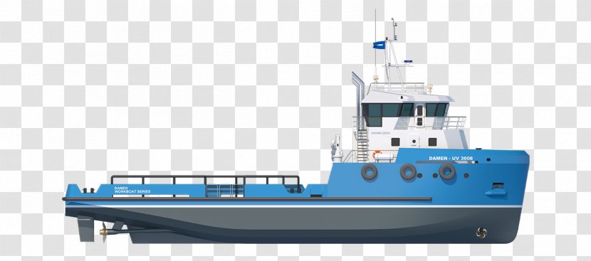 Survey Vessel Platform Supply Research Ship Damen Group - Heavylift - Practical Utility Transparent PNG