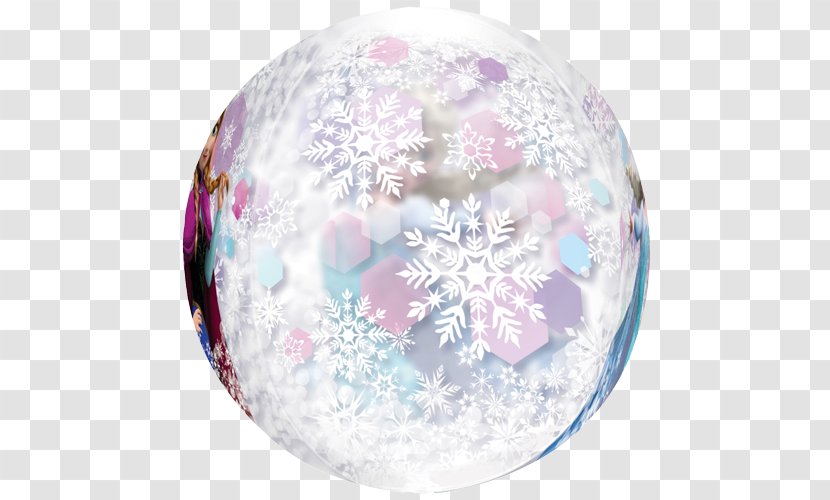 Elsa Anna Toy Balloon Party - Snowflake Transparent PNG